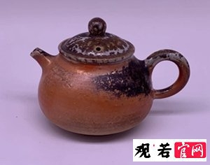 柴烧紫砂壶简单开壶