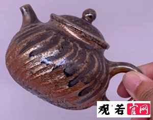 柴烧紫砂西施壶寓意