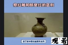 你了解中国的瓷器文化吗？今天来介绍两种著名的红色釉的区别