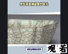 你见过哥窑真品吗？今天这个视频将带你了解传世哥窑的神秘面纱