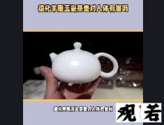 德化羊脂玉瓷茶壶对人体有害吗？让我们一起来揭开这个谜团。